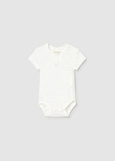 Body Manga Corta Puntos Oso Unisex Mayoral